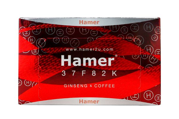 Kẹo Hamer Ginseng & Coffee Nhân Sâm Công Nghệ Mỹ - Tăng Cường Sinh Lực (Lẻ 5 Viên)